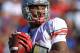 JACKSONVILLE, FL - JANUARY 02: Quaterback Braxton Miller #5 of Ohio State Buckeyes looks to pass during the first half at the TaxSlayer.com Gator Bowl against the Florida Gators at EverBank Field on January 2, 2012 in Jacksonville, Florida. (Photo by Scott Halleran/Getty Images)