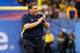 NEW ORLEANS, LA - JANUARY 03: Head coach Brady Hoke of the Michigan Wolverines applauds his teams play against the Virginia Tech Hokies during the Allstate Sugar Bowl at Mercedes-Benz Superdome on January 3, 2012 in New Orleans, Louisiana. (Photo by Kevin C. Cox/Getty Images)