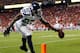 KANSAS CITY, MO - AUGUST 24: Receiver Kellen Winslow #82 of the Seattle Seahawks lunges for a touchdown during the NFL preseason against the Kansas City Chiefs game at Arrowhead Stadium on August 24, 2012 in Kansas City, Missouri. (Photo by Jamie Squire/Getty Images)