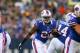 ORCHARD PARK, NY - AUGUST 25: Fred Jackson #22 of the Buffalo Bills runs against the Buffalo Bills
at Ralph Wilson Stadium on August 25, 2012 in Orchard Park, New York. (Photo by Rick Stewart/Getty Images)