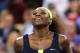 NEW YORK, NY - SEPTEMBER 05: Serena Williams of the United States reacts during her women's singles quarterfinal match against Ana Ivanovic of Serbia on Day Ten of the 2012 US Open at USTA Billie Jean King National Tennis Center on September 5, 2012 in the Flushing neighborhood of the Queens borough of New York City. (Photo by Cameron Spencer/Getty Images)