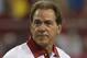 Alabama head coach Nick Saban