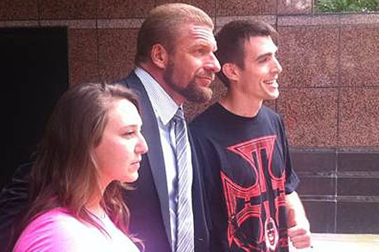 Triple H Has Shaved His Glorious Mane