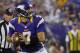 MINNEAPOLIS, MN - AUGUST 24: Christian Ponder #7 of the Minnesota Vikings looks to pass against the San Diego Chargers on August 24, 2012 at Mall of America Field at the Hubert H. Humphrey Metrodome in Minneapolis, Minnesota. (Photo by Hannah Foslien/Getty Images)