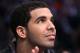 LOS ANGELES, CA - FEBRUARY 20: Rapper Drake sits in the audience during the 2011 NBA All-Star game at Staples Center on February 20, 2011 in Los Angeles, California. NOTE TO USER: User expressly acknowledges and agrees that, by downloading and or using this photograph, User is consenting to the terms and conditions of the Getty Images License Agreement. (Photo by Jeff Gross/Getty Images)