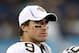 NASHVILLE, TN - AUGUST 30: Drew Brees #9 of the New Orleans Saints watches the action from the sideline against the Tennessee Titans at LP Field on August 30, 2012 in Nashville, Tennessee. (Photo by Joe Murphy/Getty Images)