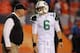 DENVER, CO - NOVEMBER 17: Head coach Rex Ryan and Mark Sanchez #6 of the New York Jets talk on the field prior to playing against the Denver Broncos at Invesco Field at Mile High on November 17, 2011 in Denver, Colorado. (Photo by Doug Pensinger/Getty Images)