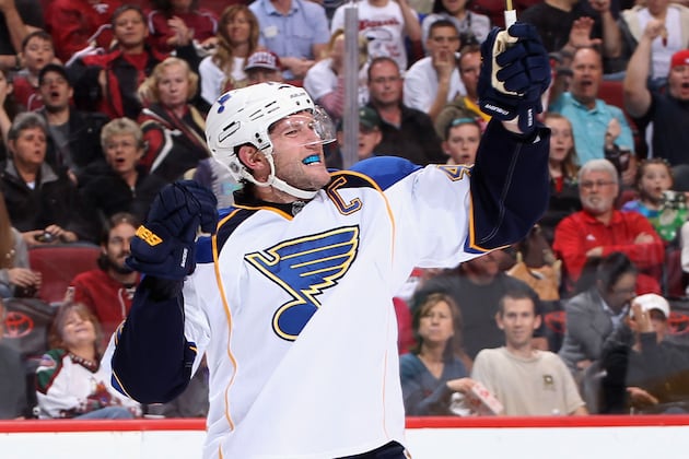 Blues Players Prepare for Season, Hope to Play