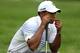 CARMEL, IN - SEPTEMBER 07: Tiger Woods looks on from the green on the fifth hole during the second round of the BMW Championship at Crooked Stick Golf Club on September 7, 2012 in Carmel, Indiana. (Photo by Warren Little/Getty Images)