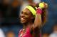 NEW YORK, NY - SEPTEMBER 07: Serena Williams of the United States celebrates match point during her women's singles semifinal match against Sara Errani of Italy on Day Twelve of the 2012 US Open at USTA Billie Jean King National Tennis Center on September 7, 2012 in the Flushing neighborhood of the Queens borough of New York City. (Photo by Elsa/Getty Images)