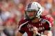 ORLANDO, FL - JANUARY 02: Connor Shaw #14 of the South Carolina Gamecocks rushes during the Capitol One Bowl against the Nebraska Cornhuskers at Florida Citrus Bowl on January 2, 2012 in Orlando, Florida. (Photo by Mike Ehrmann/Getty Images)