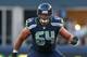 SEATTLE, WA - AUGUST 30: J.R. Sweezy #64 of the Seattle Seahawks pass blocks against the Oakland Raiders at CenturyLink Field on August 30, 2012 in Seattle, Washington. (Photo by Otto Greule Jr/Getty Images)