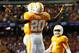 ATLANTA, GA - AUGUST 31: Rajion Neal #20 of the Tennessee Volunteers celebrates his touchdown against the North Carolina State Wolfpack at Georgia Dome on August 31, 2012 in Atlanta, Georgia. (Photo by Kevin C. Cox/Getty Images)