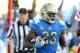 PASADENA, CA - SEPTEMBER 08: Running back Johnathan Franklin #23 of the UCLA Bruins carries the ball against the Nebraska Cornhuskers at the Rose Bowl on September 8, 2012 in Pasadena, California. UCLA won 36-30. (Photo by Stephen Dunn/Getty Images)