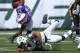 Just a wild guess, but this is probably the play that did Fred Jackson in for the day against the Jets.