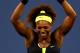 NEW YORK, NY - SEPTEMBER 09: Serena Williams of the United States celebrates match point after defeating Victoria Azarenka of Belarus to win the women's singles final match on Day Fourteen of the 2012 US Open at USTA Billie Jean King National Tennis Center on September 9, 2012 in the Flushing neighborhood of the Queens borough of New York City. (Photo by Cameron Spencer/Getty Images)