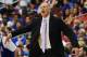 PHILADELPHIA, PA - MAY 23: Head coach Doug Collins of the Philadelphia 76ers reacts during the game against the Boston Celtics in Game Six of the Eastern Conference Semifinals in the 2012 NBA Playoffs at the Wells Fargo Center on May 23, 2012 in Philadelphia, Pennsylvania. NOTE TO USER: User expressly acknowledges and agrees that, by downloading and or using this photograph, User is consenting to the terms and conditions of the Getty Images License Agreement. (Photo by Drew Hallowell/Getty Images)