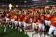 ATLANTA, GA - SEPTEMBER 01: The Clemson Tigers celebrate their 26-19 win over the Auburn Tigers at Georgia Dome on September 1, 2012 in Atlanta, Georgia. (Photo by Kevin C. Cox/Getty Images)