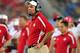 September 8, 2012; Pasadena, CA, USA; Nebraska Cornhuskers head coach Bo Pelini watches game action against the UCLA Bruins during the second half at the Rose Bowl. Mandatory Credit: Gary A. Vasquez-US PRESSWIRE