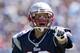 Tom Brady led a balanced offensive attack on Sunday.