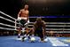 OAKLAND, CA - SEPTEMBER 08: Andre Ward (L) stands over Chad Dawson after he knocked him down in the third round of their WBA/WBC Super Middleweight championship fight at ORACLE Arena on September 8, 2012 in Oakland, California. Ward won by TKO in the 10th round. (Photo by Ezra Shaw/Getty Images)