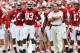 TUSCALOOSA, AL - SEPTEMBER 08: Head coach Nick Saban of the Alabama Crimson Tide looks on during the game against the Western Kentucky Hilltoppers at Bryant-Denny Stadium on September 8, 2012 in Tuscaloosa, Alabama. (Photo by Kevin C. Cox/Getty Images)