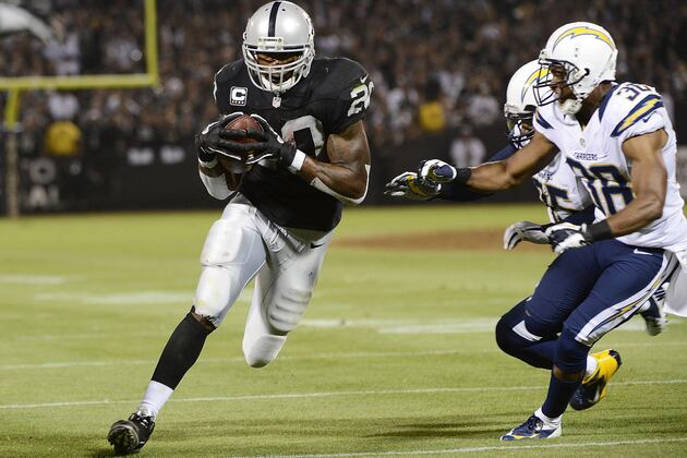 Fantasy Football: Darren McFadden Leads Revelations from Chargers-Raiders
