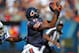 Sep 9, 2012; Chicago, IL, USA; Chicago Bears wide receiver Alshon Jeffery (17) catches a 42 yard touchdown pass from quarterback Jay Cutler (not pictured) during the second half against the Indianapolis Colts at Soldier Field. The Bears won 41-21. Mandatory Credit: Dennis Wierzbicki-US PRESSWIRE