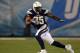 SAN DIEGO, CA - NOVEMBER 10: Tight End Antonio Gates #85 of the San Diego Chargers runs the ball against the Oakland Raiders at Qualcomm Stadium on November 10, 2011 in San Diego, California. (Photo by Stephen Dunn/Getty Images)