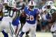 EAST RUTHERFORD, NJ - SEPTEMBER 09: C.J. Spiller #28 of the Buffalo Bills runs against the New York Jets during their season opener at MetLife Stadium on September 9, 2012 in East Rutherford, New Jersey. (Photo by Jeff Zelevansky/Getty Images)