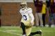 ATLANTA, GA - NOVEMBER 10: Tevin Washington #13 of the Georgia Tech Yellow Jackets reacts after getting sacked in the final minutes of their 37-26 loss to the Virginia Tech Hokies at Bobby Dodd Stadium on November 10, 2011 in Atlanta, Georgia. (Photo by Kevin C. Cox/Getty Images)
