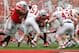 COLUMBUS, OH - SEPTEMBER 1: Bri'onte Dunn #25 of the Ohio State Buckeyes carries the ball during the fourth quarter against the Miami Redhawks on September 1, 2012 at Ohio Stadium in Columbus, Ohio. Ohio State defeated Miami 56-10. (Photo by Kirk Irwin/Getty Images)