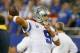 Sep 5, 2012; East Rutherford, NJ, USA; Dallas Cowboys quarterback Tony Romo (9) prior to the game against the New York Giants at MetLife Stadium. Mandatory Credit: Jim O'Connor-US PRESSWIRE