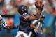 Sep 9, 2012; Chicago, IL, USA; Chicago Bears wide receiver Alshon Jeffery (17) catches a 42 yard touchdown pass from quarterback Jay Cutler (not pictured) during the second half against the Indianapolis Colts at Soldier Field. The Bears won 41-21. Mandatory Credit: Dennis Wierzbicki-US PRESSWIRE