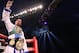 ATLANTIC CITY, NJ - DECEMBER 17: Andre Ward celebrates defeating Carl Froch of England during their WBA/WBC Super Middleweight Championship bout at Boardwalk Hall on December 17, 2011 in Atlantic City, New Jersey. (Photo by Nick Laham/Getty Images)