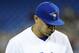 TORONTO, CANADA - SEPTEMBER 12: Ricky Romero #24 of the Toronto Blue Jays looks on after being pulled in the fifth inning during MLB game action against the Seattle Mariners September 12, 2012 at Rogers Centre in Toronto, Ontario, Canada. (Photo by Brad White/Getty Images)