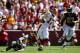LANDOVER, MD - OCTOBER 12: Jason Campbell #17 of the Washington Redskins makes a break against the St. Louis Rams during their game on October 12, 2008 at FedEx Field in Landover, Maryland. (Photo by Chris McGrath/Getty Images)