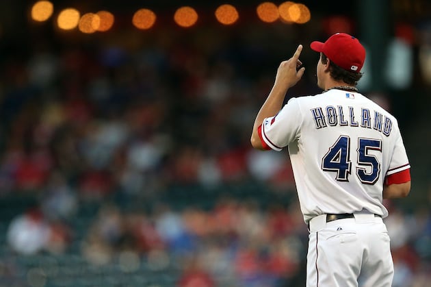 Ks Are Nice, but Rangers Pitcher Derek Holland Prefers No Walks