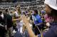 INDIANAPOLIS, IN - MAY 08: George Hill #3 of the Indiana Pacers celebrates with fans while leaving the floor after defeating the Orlando Magic 105-87 in Game Five of the Eastern Conference Quarterfinals to win the series 3-1during the 2012 NBA Playoffs on May 8, 2012 at Bankers Life Fieldhouse in Indianapolis, Indiana. NOTE TO USER: User expressly acknowledges and agrees that, by downloading and or using this photograph, User is consenting to the terms and conditions of the Getty Images License Agreement. (Photo by Gregory Shamus/Getty Images)