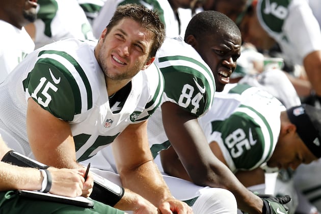 Tim Tebow: Requesting a Trade Would Be Pointless for Jets QB