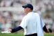 Sep 1, 2012; University Park, PA, USA; Penn State Nittany Lions head coach Bill O'Brien on the sidelines in the third quarter against the Ohio Bobcats at Beaver Stadium. Mandatory Credit: Andrew Weber-US Presswire