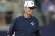 Aug 29, 2012; Arlington, TX, USA; Dallas Cowboys head coach Jason Garrett on the field before the game against the Miami Dolphins at Cowboys Stadium. Mandatory Credit: Tim Heitman-US PRESSWIRE