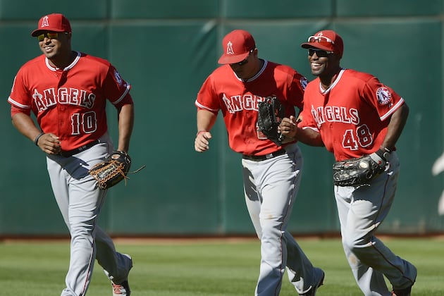 Hunter Touts Trout as Gold Glove Candidate
