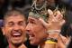 ATLANTIC CITY, NJ - NOVEMBER 20: Sergio Martinez celebrates after knocking out Paul Williams in the second round of their Middleweight Championship fight on November 20, 2010 at The Boardwalk Hall in Atlantic City, New Jersey. (Photo by Al Bello/Getty Images)