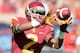 LOS ANGELES, CA - SEPTEMBER 01: Robert Woods #2 of the USC Trojans warms up before the game against the Hawaii Warriors at Los Angeles Coliseum on September 1, 2012 in Los Angeles, California. (Photo by Harry How/Getty Images)