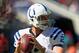 CHICAGO, IL - SEPTEMBER 09: Andrew Luck #12 of the Indianapolis Colts warms-up before the 2012 NFL season opener against the Chicago Bears at Soldier Field on September 9, 2012 in Chicago, Illinois. The Bears defeated the Colts 41-21. (Photo by Jonathan Daniel/Getty Images)