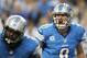 DETROIT, MI - SEPTEMBER 09: Matthew Stafford #9 of the Detroit Lions changes the play at the line during the game against St. Louis Rams during the game at Ford Field on September 9, 2012 in Detroit, Michigan. The Lions defeated the Rams 27-23. (Photo by Leon Halip/Getty Images)