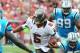 Josh Freeman may have to scramble on Sunday.