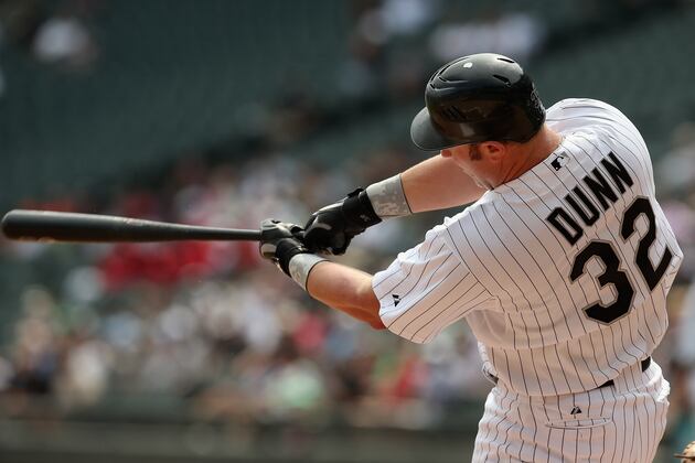 Dunn Returns to Lineup Saturday vs. Twins