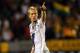 CARSON, CA - SEPTEMBER 14: Christian Wilhelmsson #9 of the Los Angeles Galaxy celebrates his goal in the second half during the MLS match against the Colorado Rapids at The Home Depot Center on September 14, 2012 in Carson, California. The Galaxy defeated the Rapids 2-0. (Photo by Victor Decolongon/Getty Images)